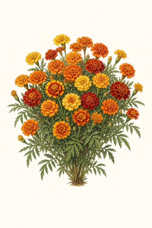Botanical illustration of Little Hero Mix