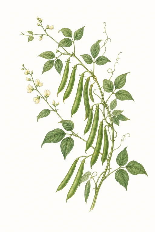 Botanical illustration of Queen Anne