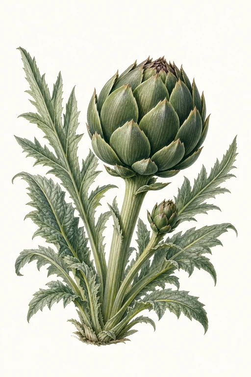 Botanical illustration of Romulo