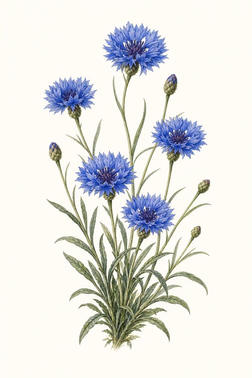 Botanical illustration of Classic Romantic