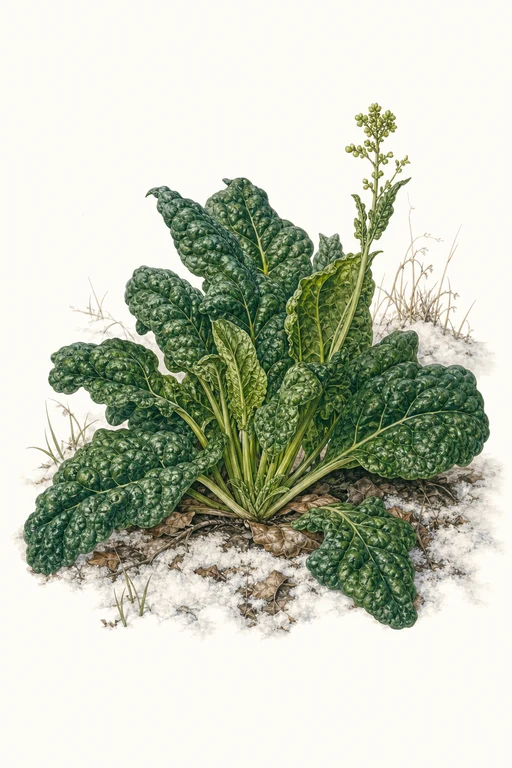 Botanical illustration of Giant Winter