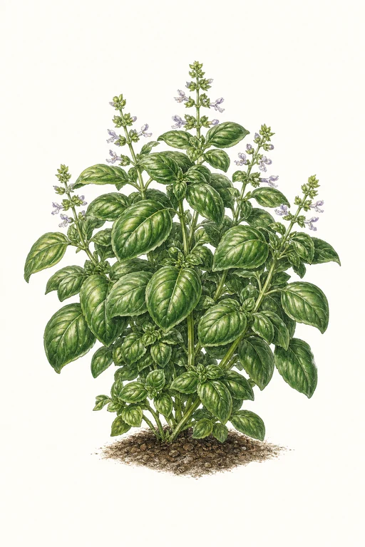 Botanical illustration of Boxwood