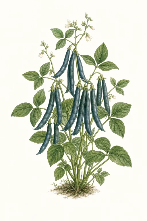 Botanical illustration of Blue Lake 47