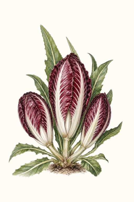 Botanical illustration of Verona Red