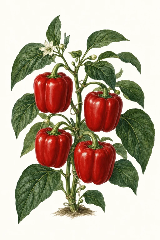 Botanical illustration of Ace