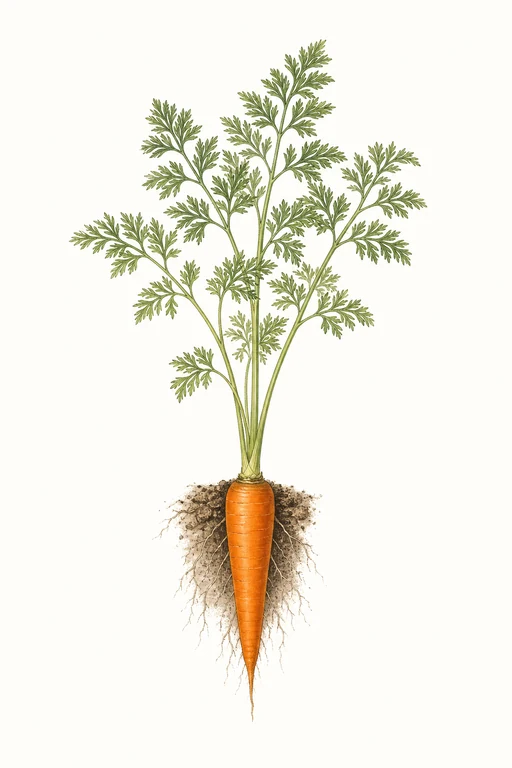 Botanical illustration of Kuroda 5 Inch