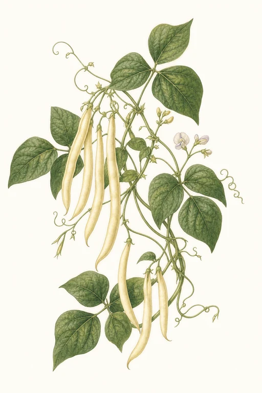 Botanical illustration of White Acre