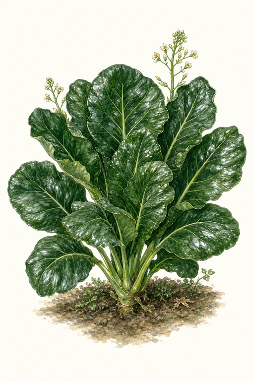 Botanical illustration of Green Glaze
