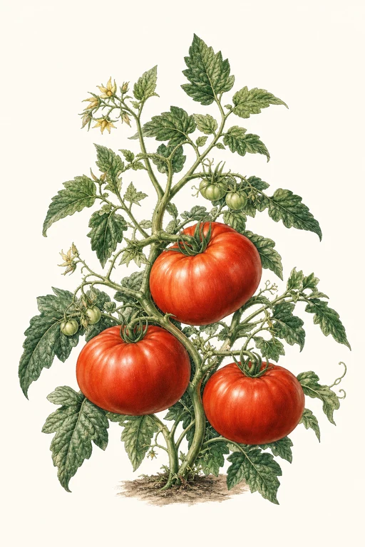Botanical illustration of Better Boy