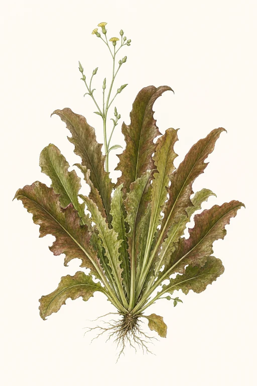 Botanical illustration of Bronze Arrow