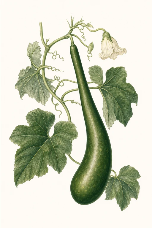 Botanical illustration of Long Handle Dipper