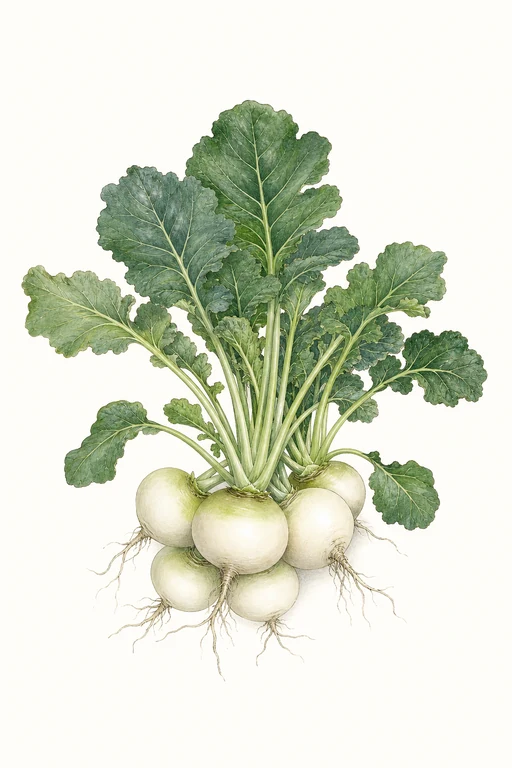 Botanical illustration of Tokyo Market