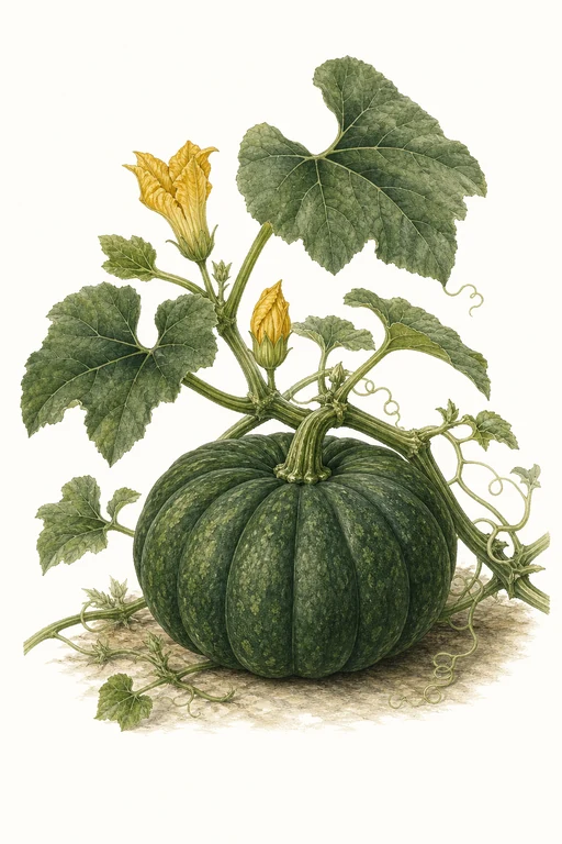 Botanical illustration of Tiana
