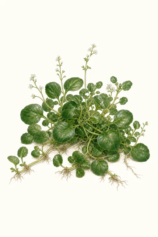 Botanical illustration of Dutch Broadleaf