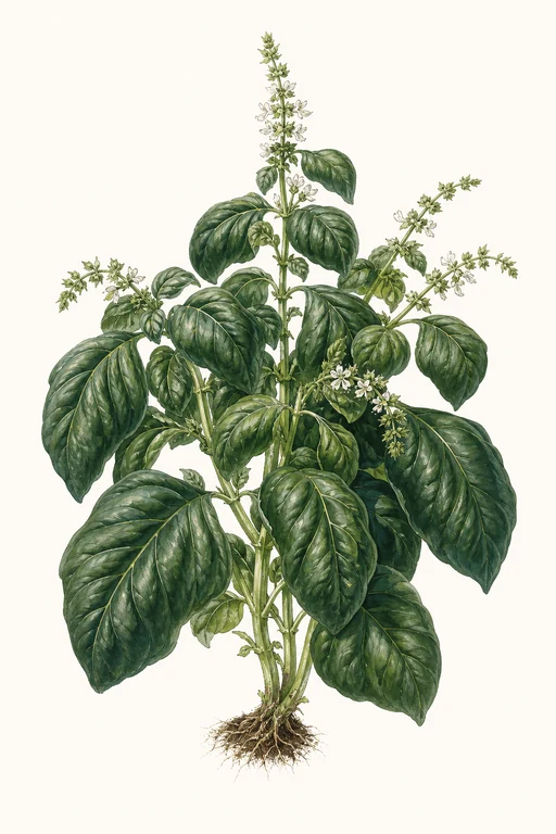 Botanical illustration of Mammoth Napoletano