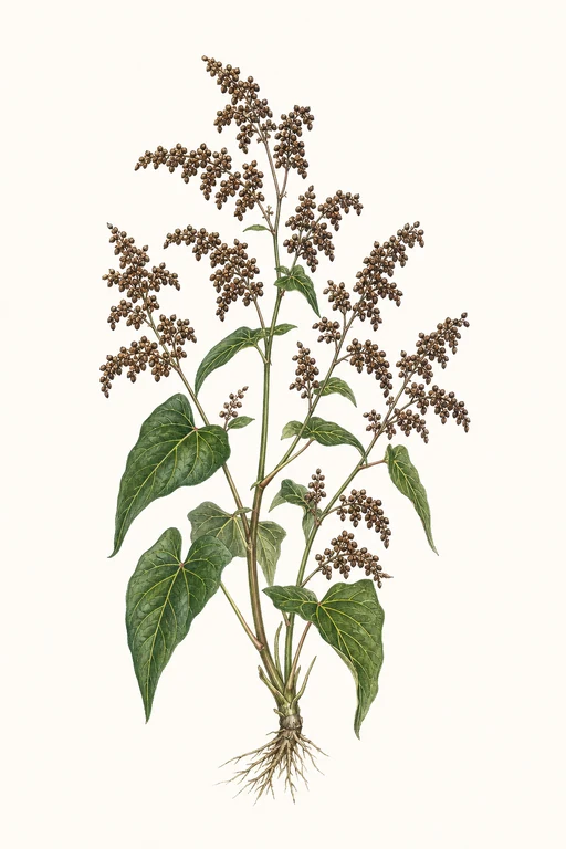 Botanical illustration of Koto Buckwheat