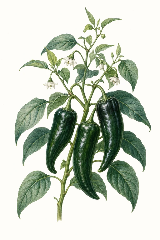 Botanical illustration of Baron