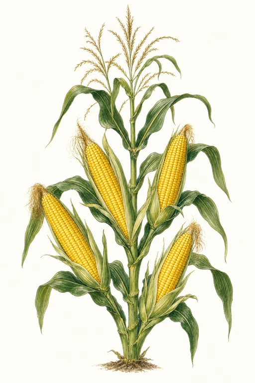 Botanical illustration of Pioneer 399