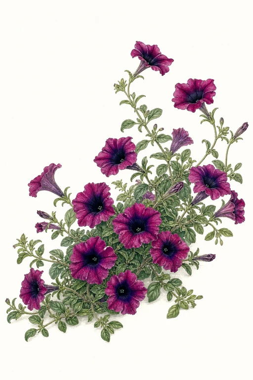 Botanical illustration of Madness Series