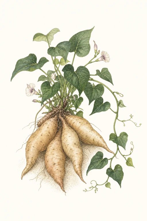 Botanical illustration of Frazier White