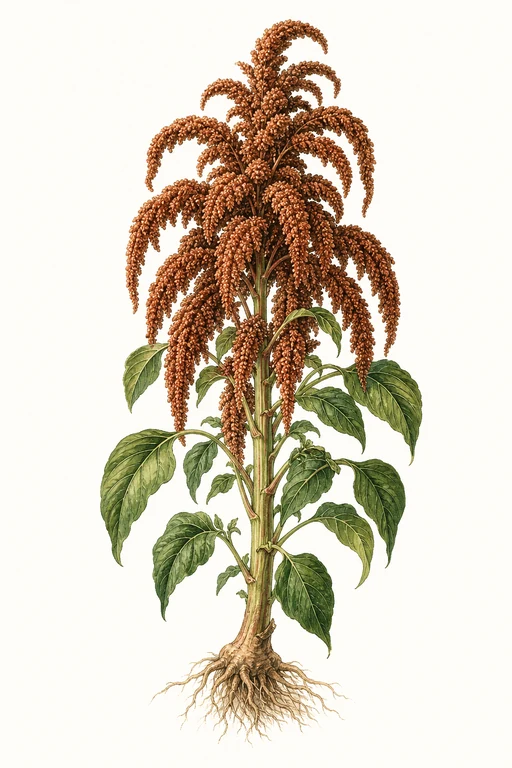 Botanical illustration of Ouro Branco