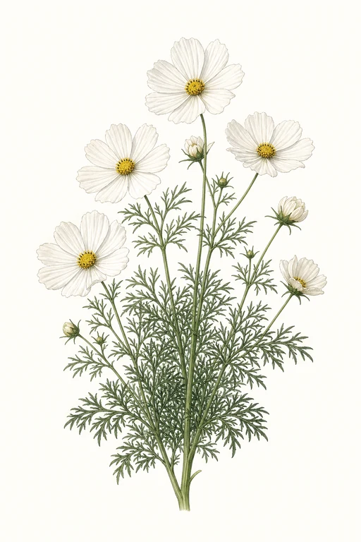 Botanical illustration of Purity