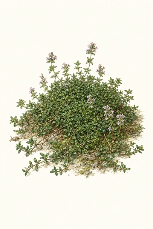 Botanical illustration of Elfin Thyme