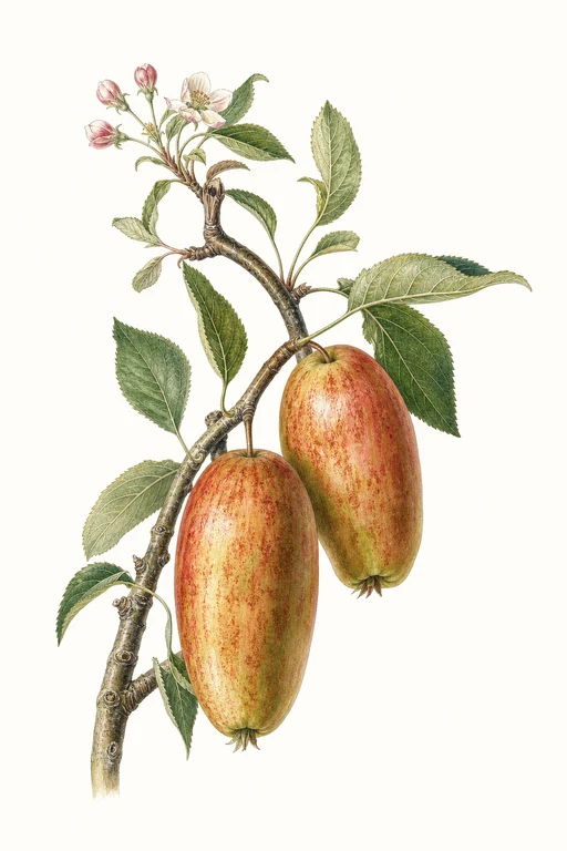 Botanical illustration of Northern Spy