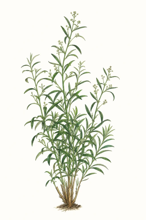 Botanical illustration of Russian