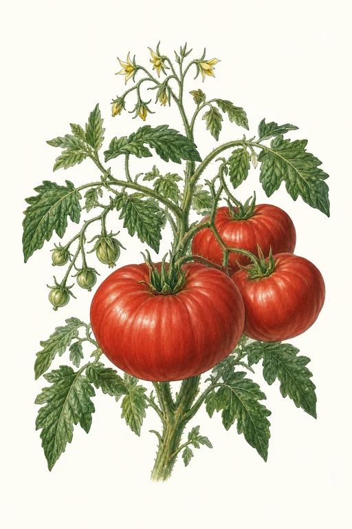 Botanical illustration of Champion II