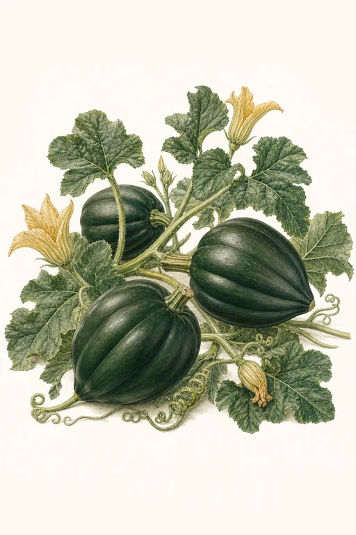 Botanical illustration of Sweet REBA