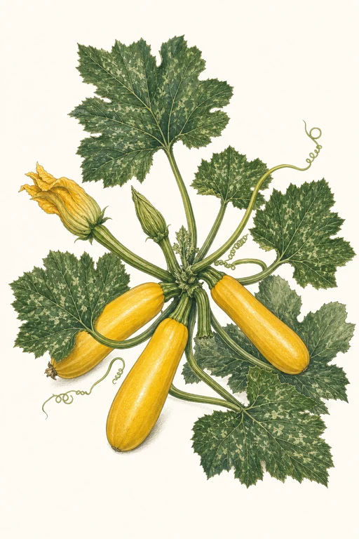 Botanical illustration of Soleil