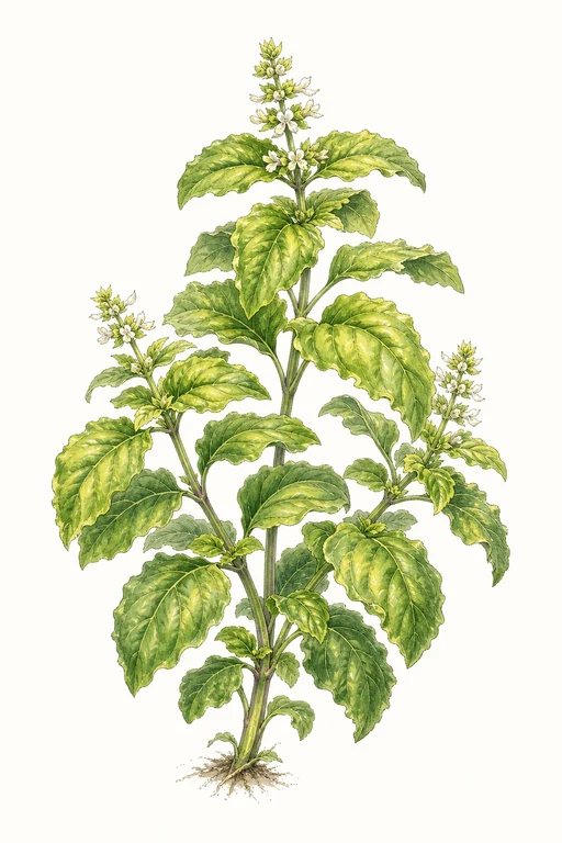 Botanical illustration of Mrs. Burn's Lemon