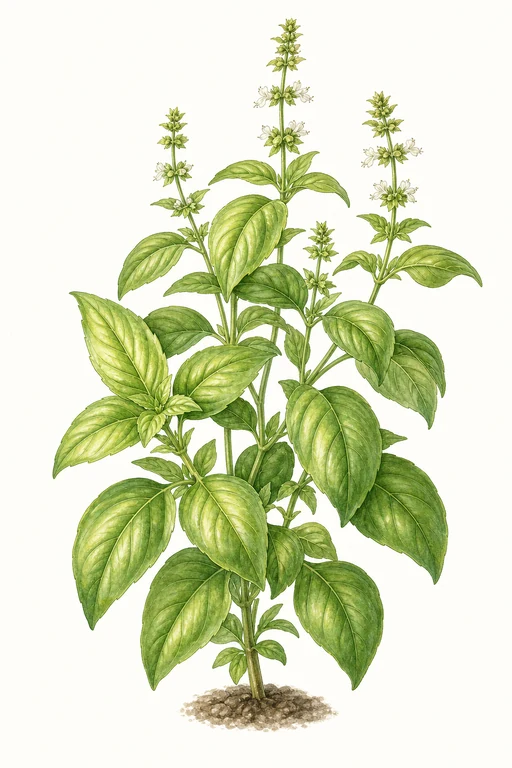 Botanical illustration of Lemon Sweet Clove