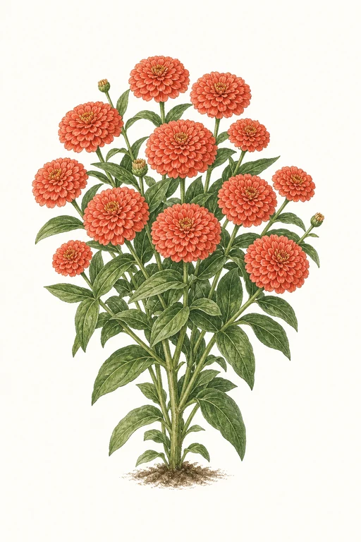 Botanical illustration of Magellan Coral