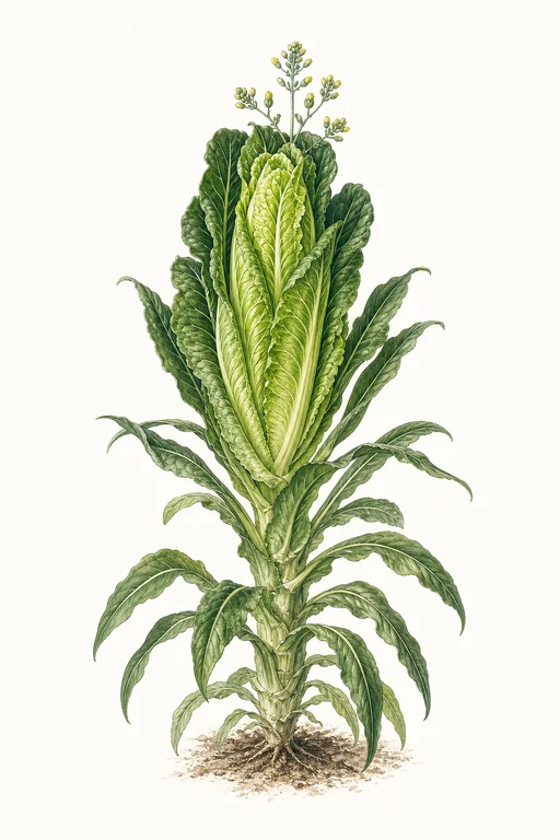 Botanical illustration of Kalura Cos