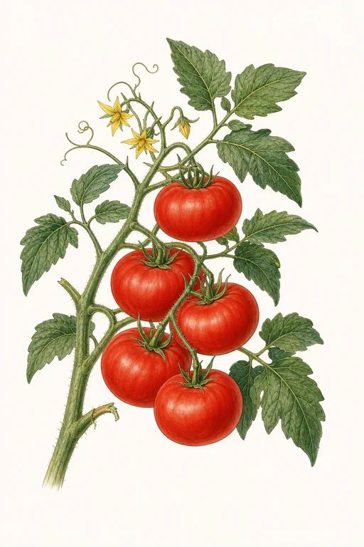 Botanical illustration of Siletz