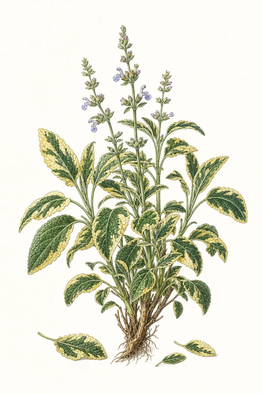 Botanical illustration of Icterina