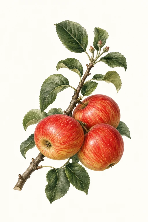Botanical illustration of SnapDragon