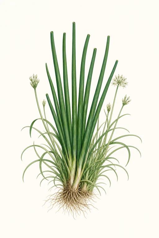 Botanical illustration of He Shi Ko