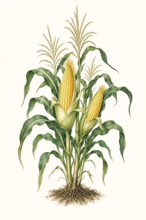 Botanical illustration of Sweet G90