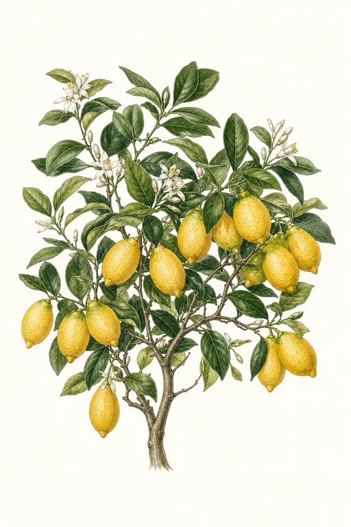 Botanical illustration of Femminello