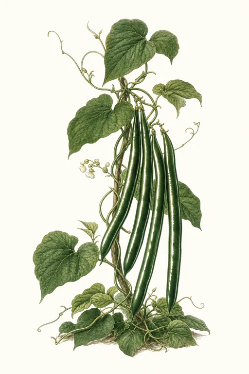 Botanical illustration of Lazy Wife Greasy