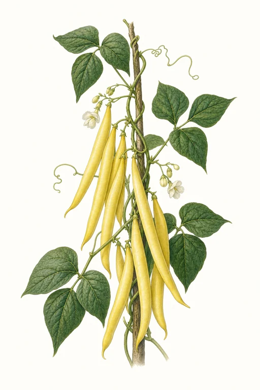 Botanical illustration of Mellow Yellow