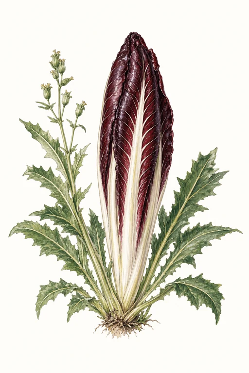 Botanical illustration of Tardivo