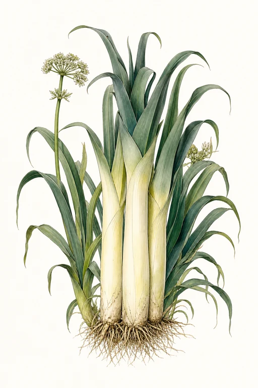 Botanical illustration of Giant Musselburgh