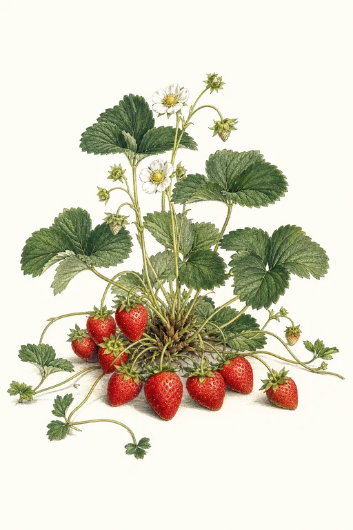Botanical illustration of Earliglow
