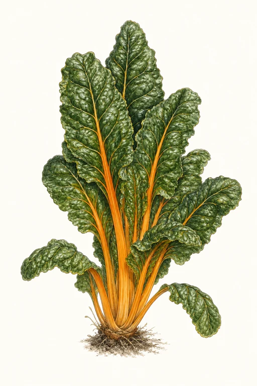 Botanical illustration of Oriole Orange