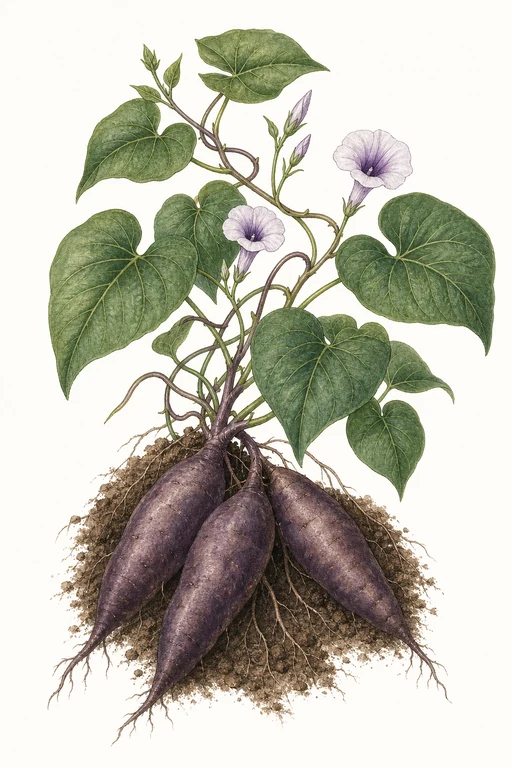 Botanical illustration of Murasaki-29