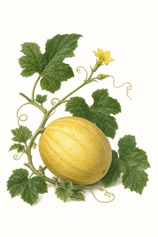 Botanical illustration of Scharlyn